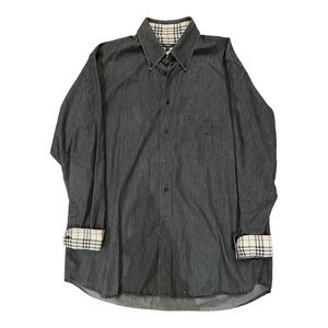 Vintage Burberry London Grey Button Shirt
Size 42